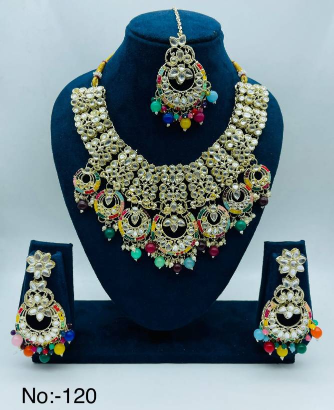Diamond Necklace Kundan Bridal Jewellery Catalog
